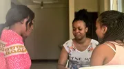 Young women meet together